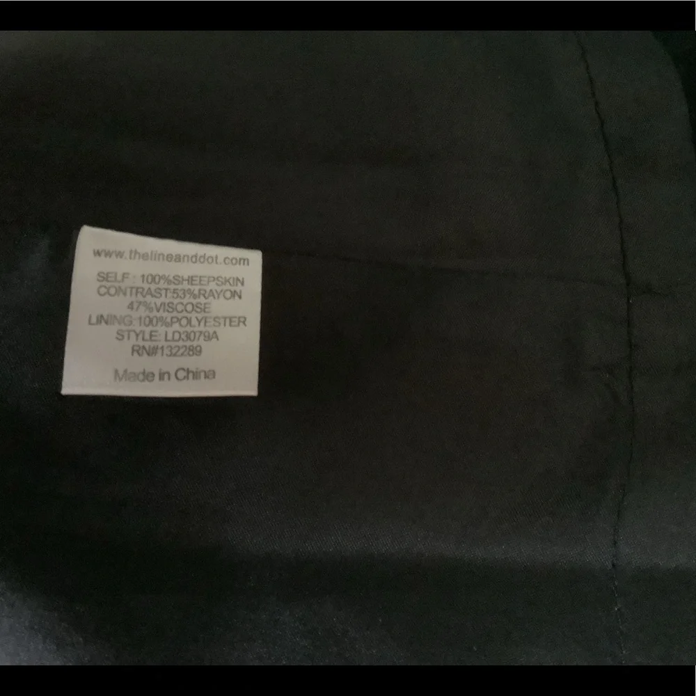 Anthropologie The Line and Dot Leather Top Dress - Picture 8 of 12